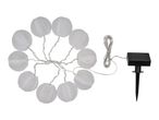 Solar garden lights, white, lantern style.