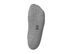 Grey sock with '23-26' printed on the sole