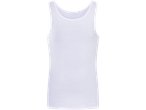 Valge tanktop, lihtne mudel.
