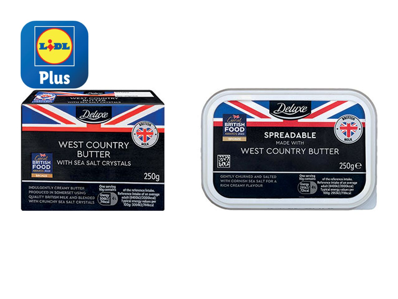 Go to full screen view: Deluxe West Country Butter and spread - Image 1