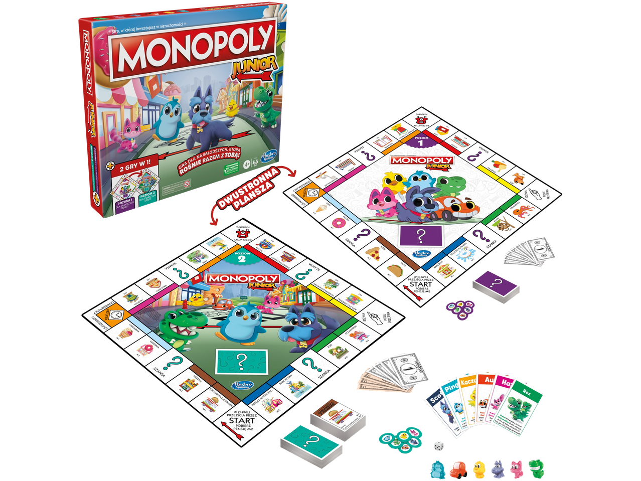 Hasbro Gra Monopoly Junior