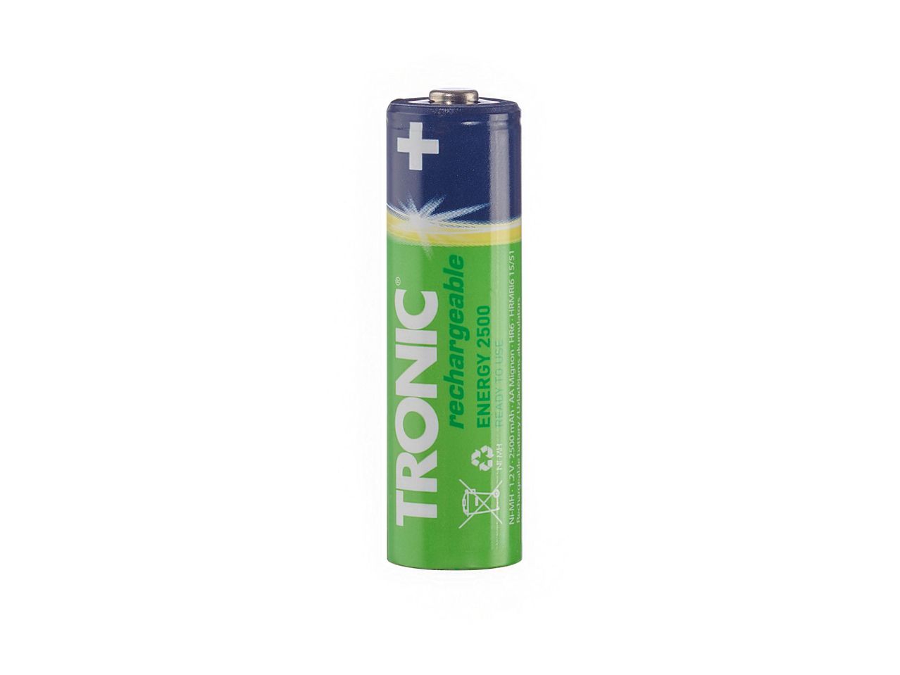 Go to full screen view: Tronic Rechargeable Batteries - AA - 8 Pack - Image 2