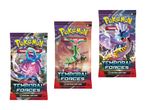 Tre Pokémon-pakker med 10 ekstra kort fra Temporal Forces-serien.