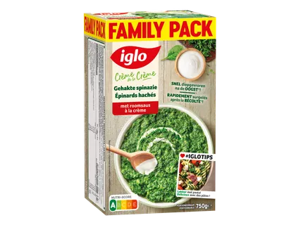IGLO Spinazie met roomsaus