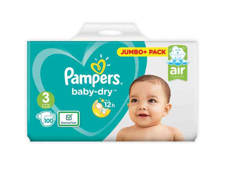 Pampers Baby Dry Size 3 - Lidl Northern Ireland - www.lidl-ni.co.uk