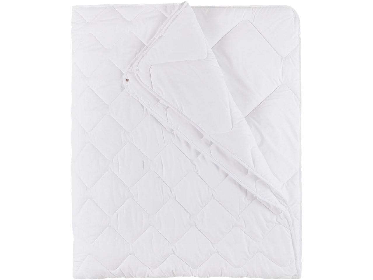 LIVARNO home 4 Seasons Duvet, white, folded and quilted