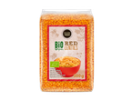 Un sachet de lentilles corail biologiques Golden Sun, 500g.