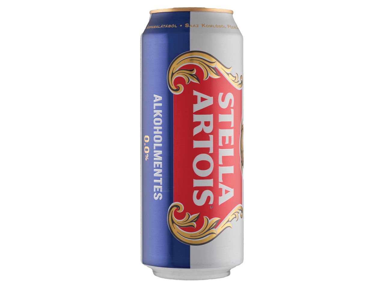Stella Artois sör konzervdoboz.