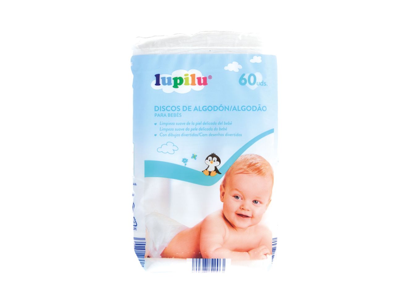 Ver empliada: Lupilu® Discos de Algodão para Bebé - Imagem 1