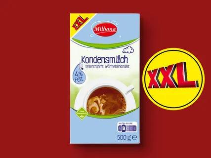 Milbona Kondensmilch XXL