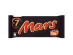 Mars chocoladerepen met karamelvulling.