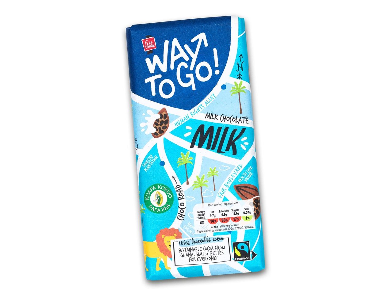 Go to full screen view: Way To Go! Fairtrade Chocolate - Image 2