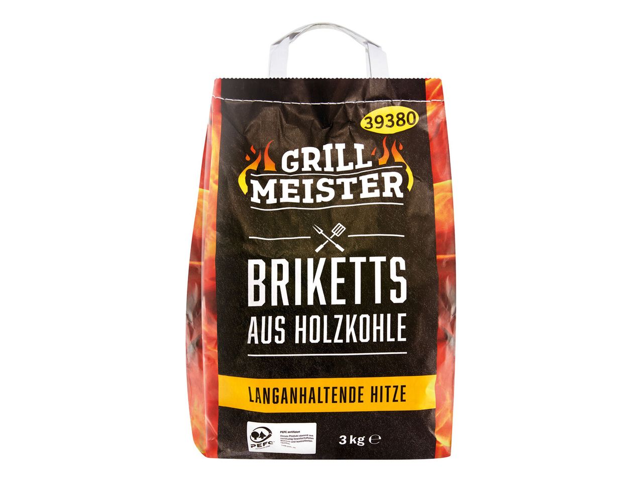 Grillmeister Briketts aus Holzkohle | 