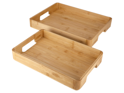 Bambusztálca-készlet