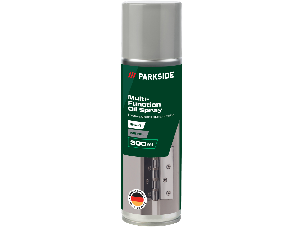 Σπρέι λαδιού πολλαπλών λειτουργιών Parkside® 8-σε-1 για μέταλλο, 300 ml