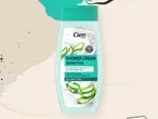 Крем за душ Cien Sensitive с алое вера и пантенол.