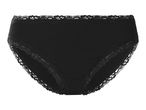 Black lace trim briefs