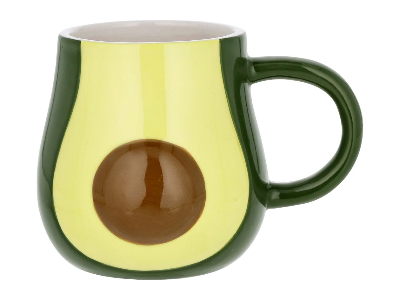 Mug With Avocado Design