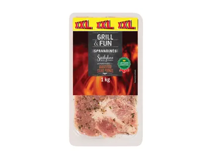 Sprandinės šašlykas kaukazietiškame  marinate XXL