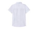 White women's short-sleeve shirt.