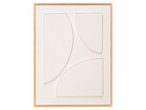 Tela 3D LIVARNO home com formas geométricas em branco.