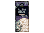 Een zak Latin American Style Albuia bonen, witte bonen van nature rijk aan eiwitten en vezels.