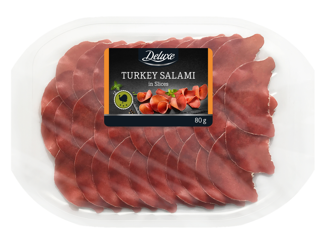 DELUXE Salami w plastrach