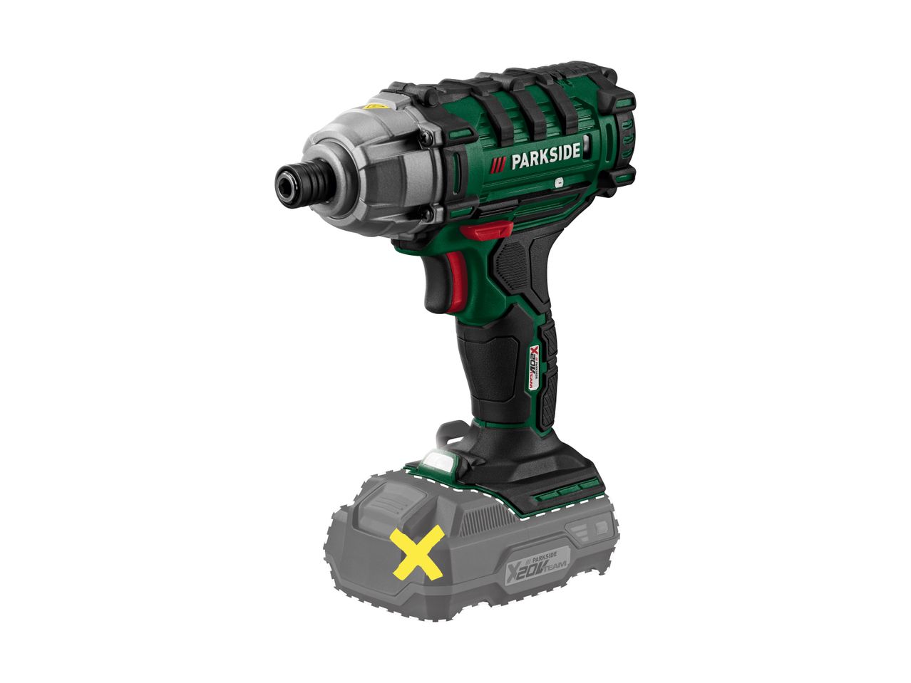 Batteridreven slagnøgle 20 V