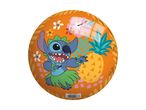 A Stitch-themed beach ball with a hula dancer design.