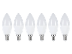 Livarno Home LED spuldzes, 6 gab. iepakojumā, E14 cokols