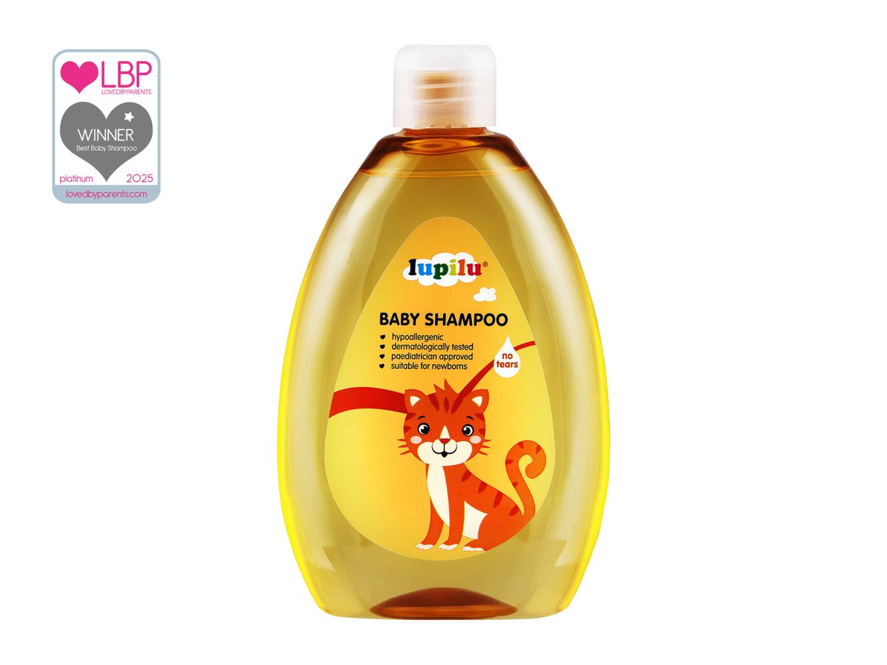 Topfer Baby Shampoo, gentle formula for delicate baby hair.