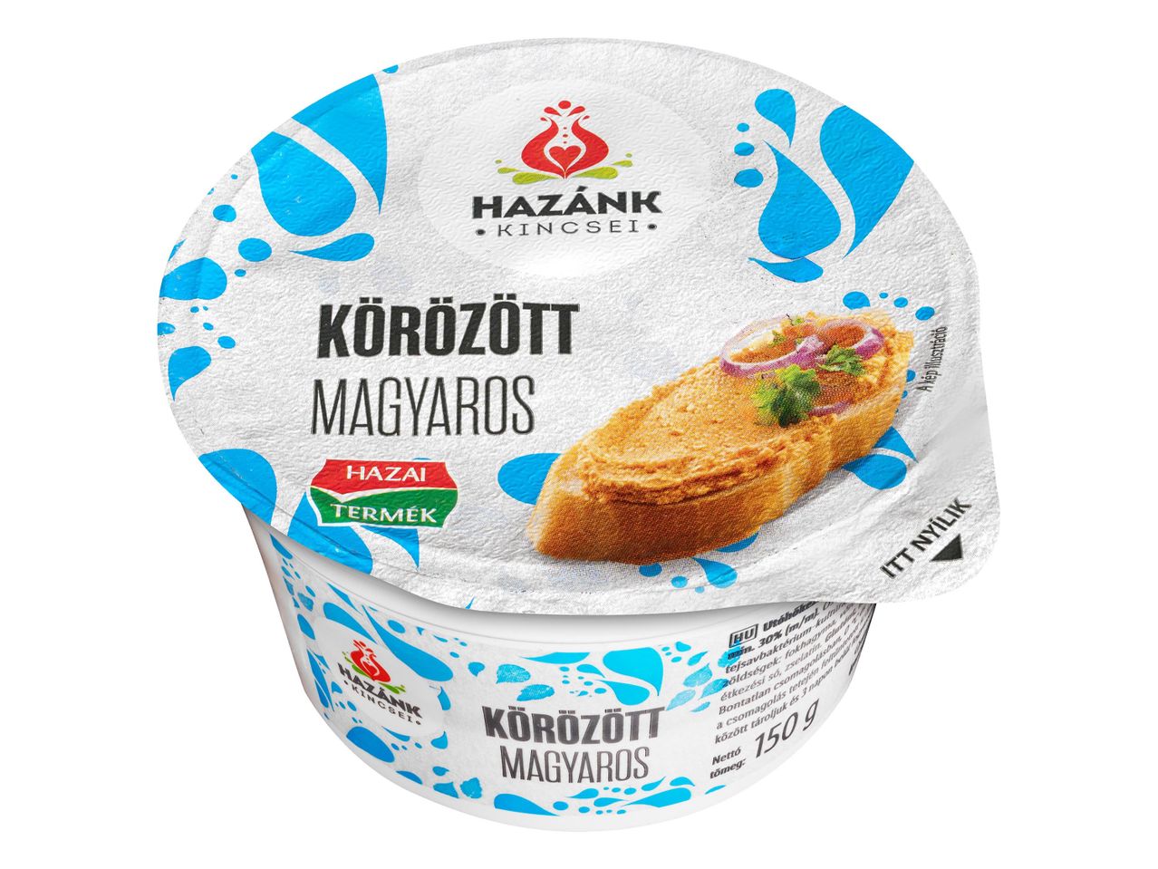 Házias Kőrözött Magyaros krémsajt