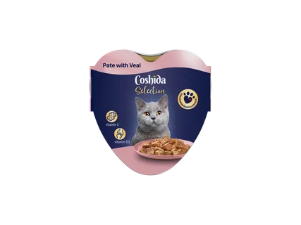 Pašaras katėms „Širdelės“