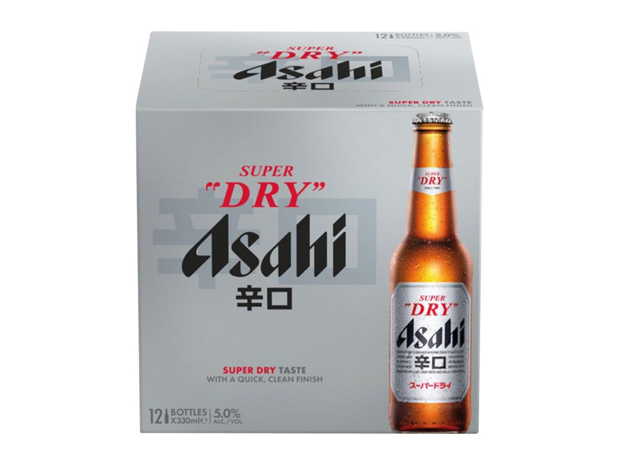 Asahi 4 x 440ml Super Dry Lager Beer Cans