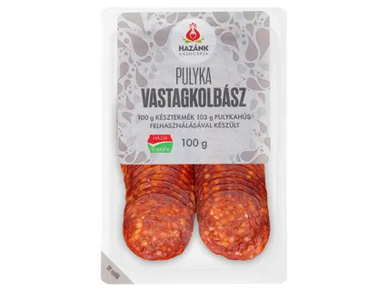 Pulyka vastagkolbász