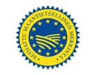 EU:n laatumerkki pellavalle.