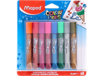 Maped Color'Peps Glitter Glue, 8 tuba od 10,5ml obojenog šljokičavog lepka.