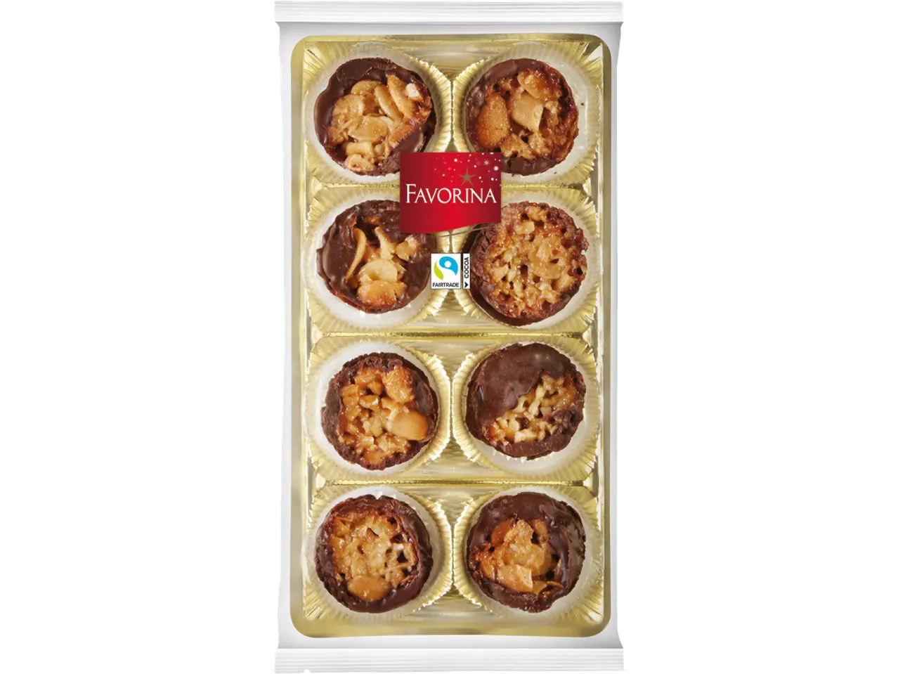 Dolcetti alle mandorle e cioccolato