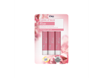 Trusa Cien cu 3 balsamuri de buze Rose.