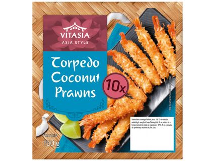 Panírozott garnélarákfarkak