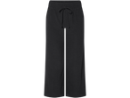 Crne pantalone visokog struka sa pertlama.