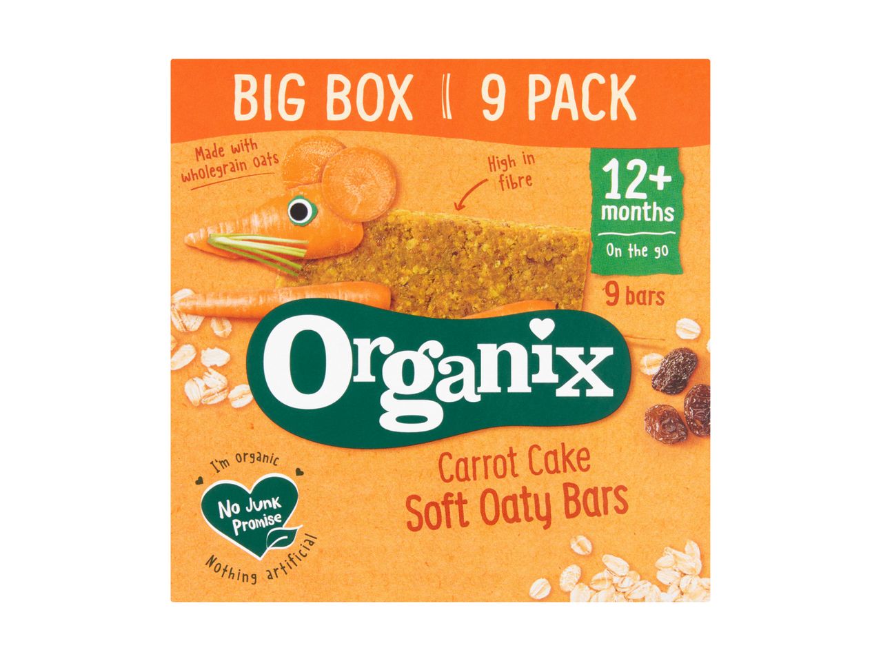 Go to full screen view: Organix Soft Oaty Bars - Image 1