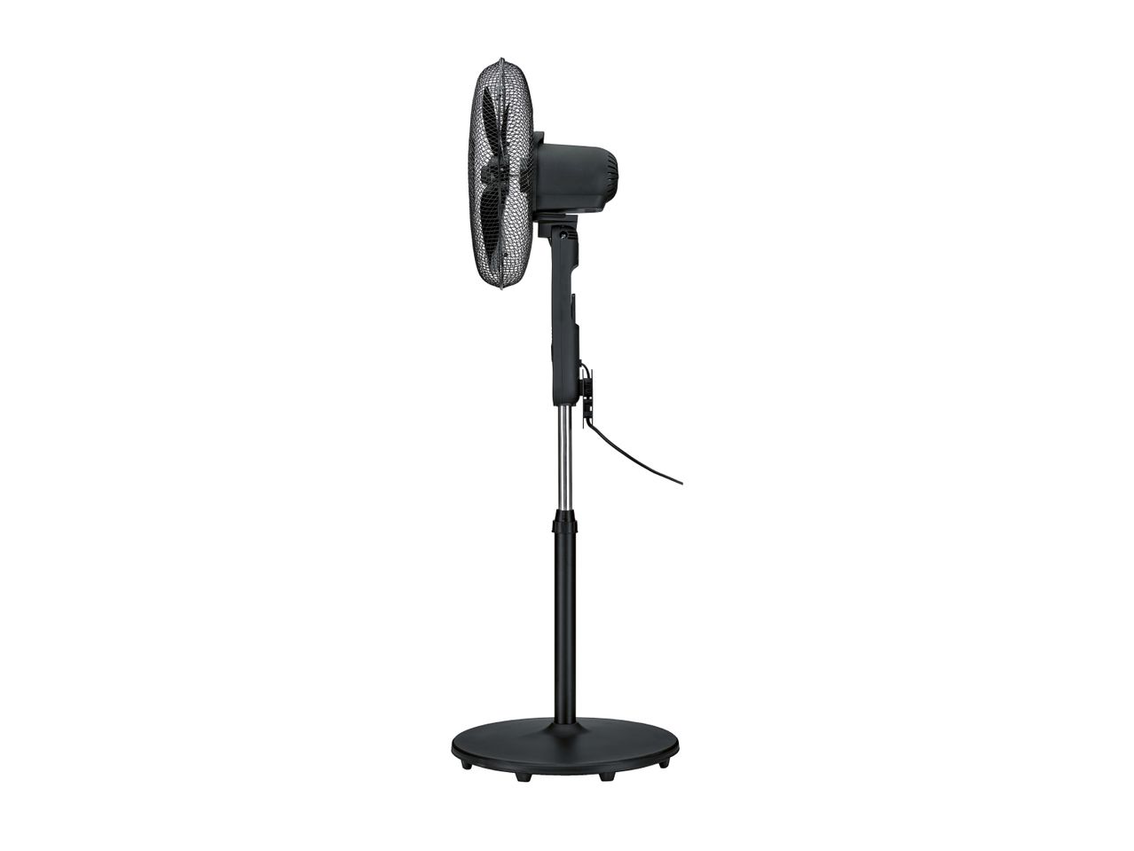 Black Pedestal Fan