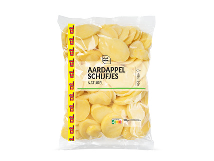 Aardappelschijfjes naturel