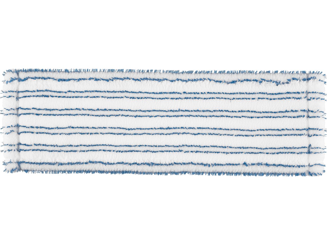 A flat mop refill with a striped pattern.