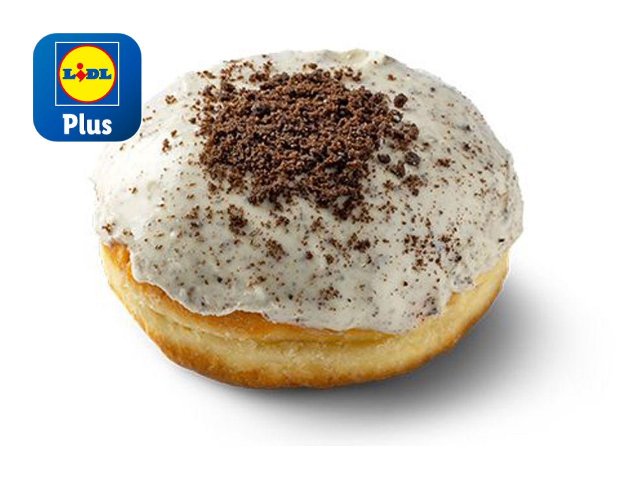 Lidl Plus Cookies and Cream Donut