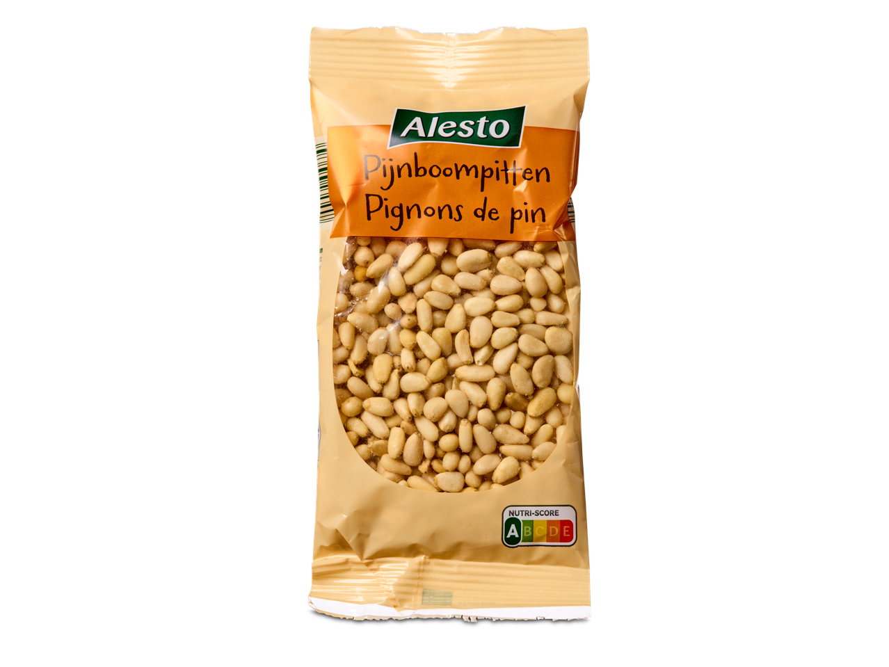 Alesto pijnboompitten in zakje.