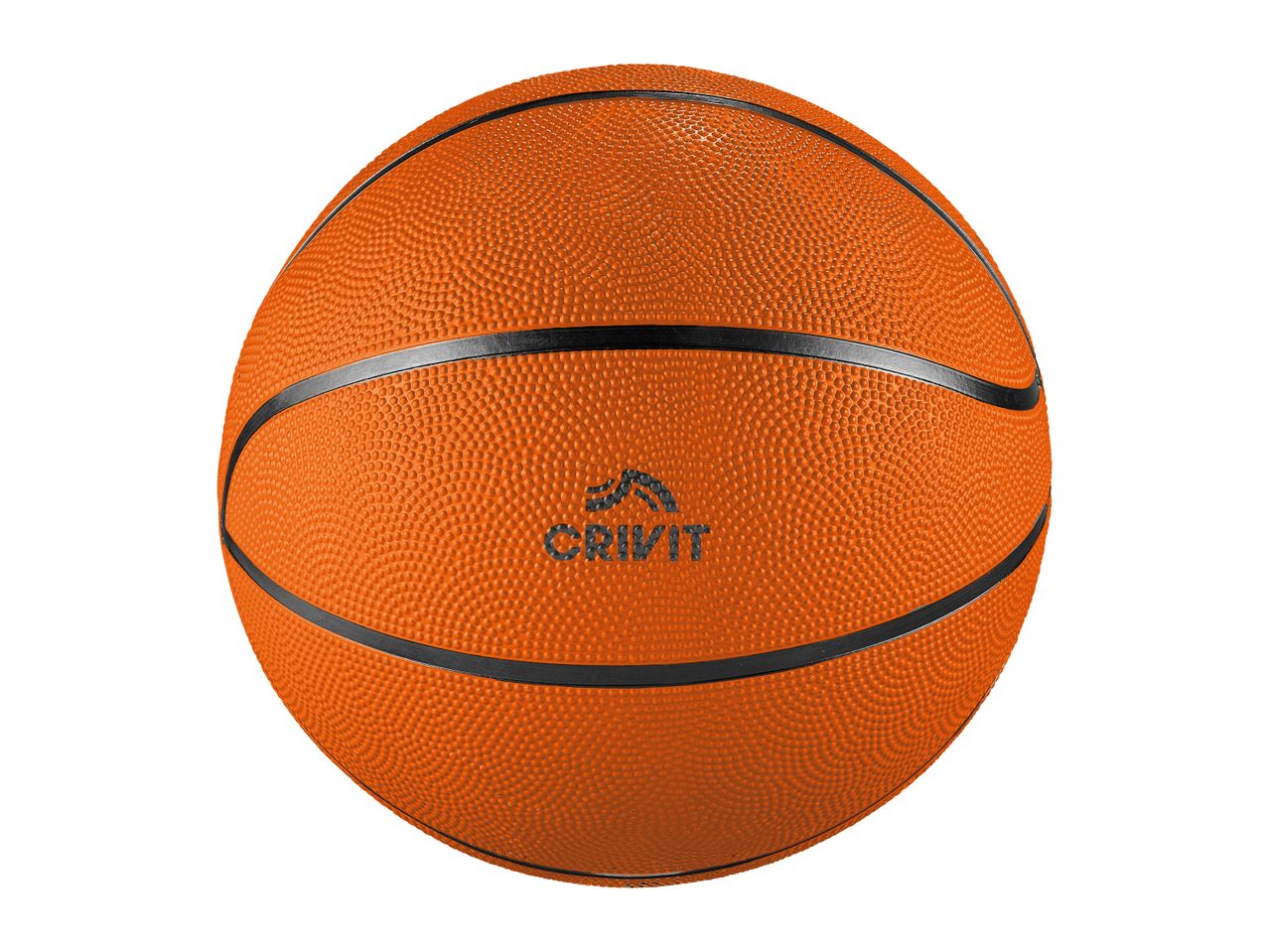 An orange Craft basketball.