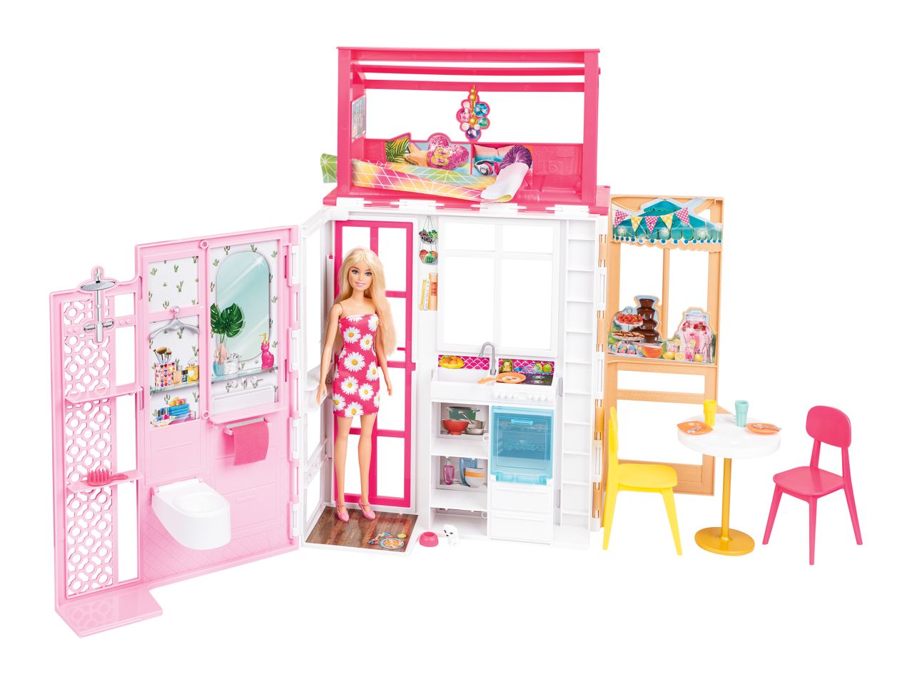 Go to full screen view: Barbie Holiday House - Image 3