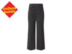 Dark grey uniform trousers with a red diamond-shaped 'Uniform bundle' label.